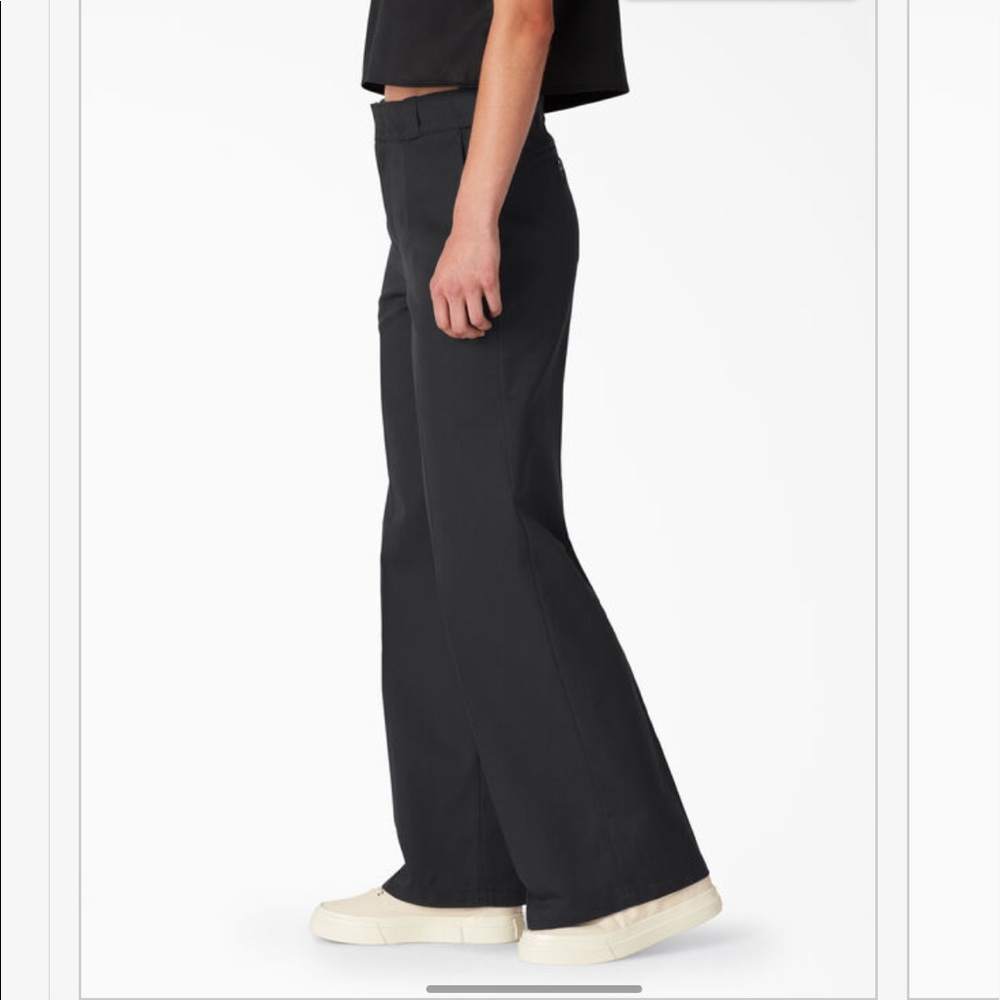 NWT Free People Dickies High-Rise Wide Pants (sold out) - Picture 4 of 7